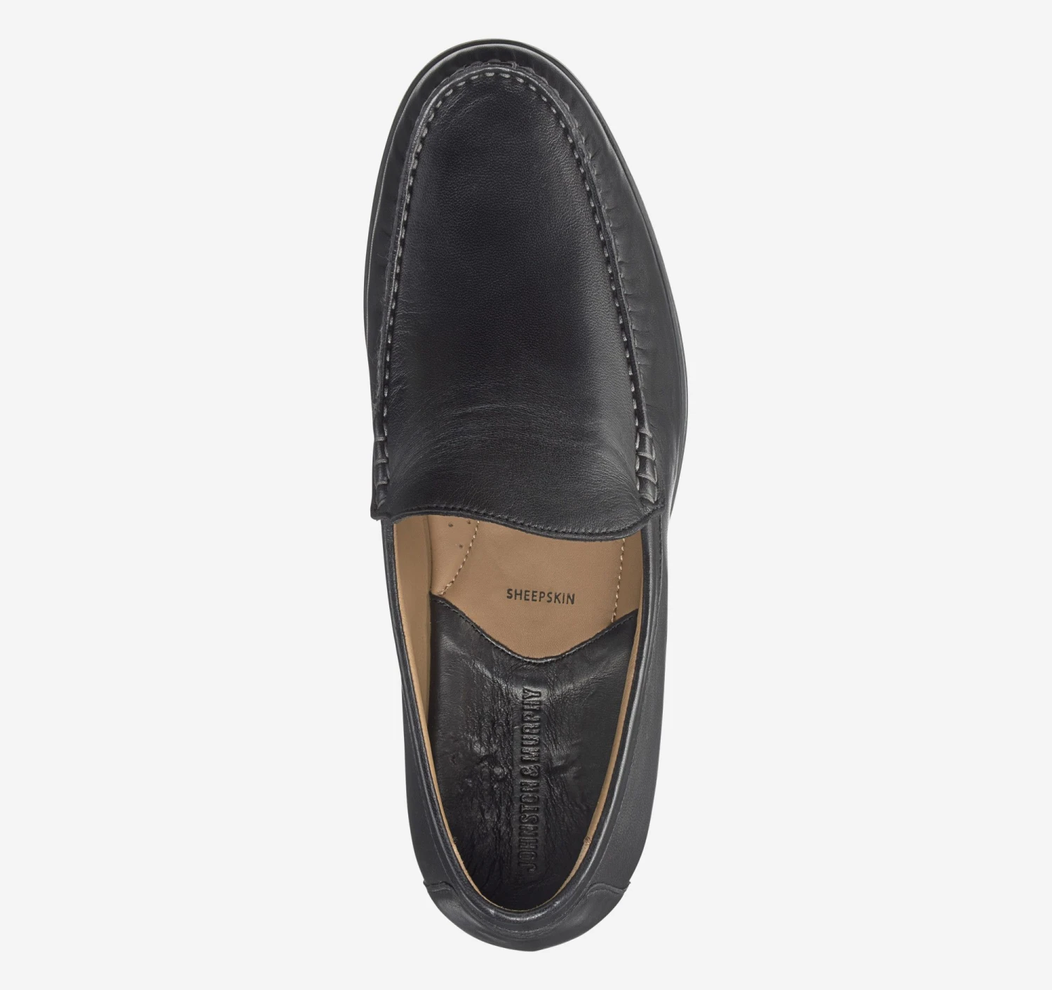 Cresswell Black Leather Venetian Loafer 4 Cresswell Black Leather Venetian Loafer - Image 2