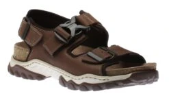 Josef Seibel Janosch 02 Mocca Brown Leather Slingback Sandal