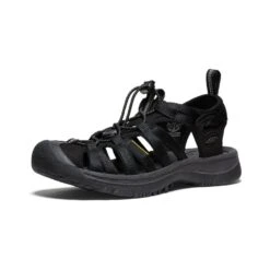 Keen Whisper Black Sports Sandal -Walking On A Cloud kee1018227d