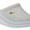 White Perforated Clog 2 White Perforated Clog -Walking On A Cloud lady135009