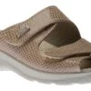 Slide 2 Sabia Beige Double Strap Slide Wedge Sandal -Walking On A Cloud lady8321218008
