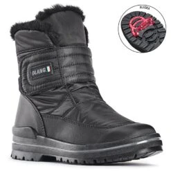 Olang Luna Velcro Black Winter Boot