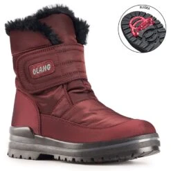 Olang Luna Velcro Uva Winter Boot