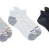 Merrell Repreve 3-Pack Low Cut Tab Socks Grey