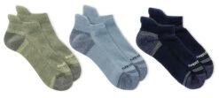 Merrell Repreve 3-Pack Low Cut Tab Socks Olive