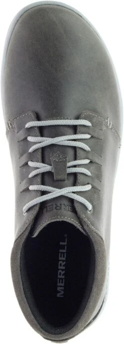 Merrell Freewheel 2 Charcoal Leather Sneaker -Walking On A Cloud merfreewheel205b