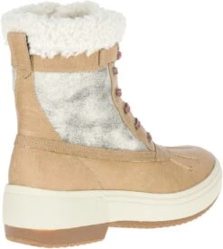Merrell Haven Mid Lace Polar Waterproof Camel Boot -Walking On A Cloud merhavenmlp06c 1