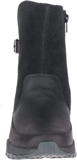 Merrell Icepack Guide Buckle Polar Black Waterproof Boot -Walking On A Cloud mericepackgm01a
