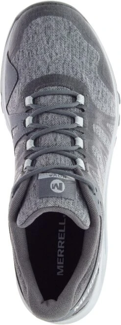 Merrell Nova Grey Trail Running Shoe -Walking On A Cloud mernova05b