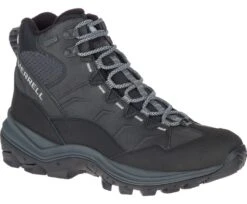 Merrell Thermo Chill Mid Black Waterproof Wide Width Boot