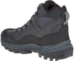Merrell Thermo Chill Mid Black Waterproof Wide Width Boot -Walking On A Cloud mertherchill01c
