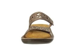 Cornet Beige Leather Slide Sandal -Walking On A Cloud naocornetwa7d