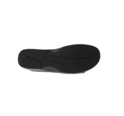Rome Black Leather Slide Sandal -Walking On A Cloud naorome034e