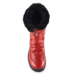 Olang Gemma Red Winter Boot -Walking On A Cloud olagemma10b