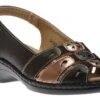 Sandal Black Bronze -Walking On A Cloud orts14201