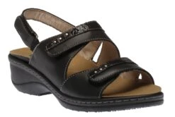 Velcro Sandal Black
