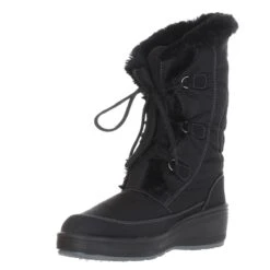 Marcie Black Winter Boot -Walking On A Cloud pajmarcie01a 3