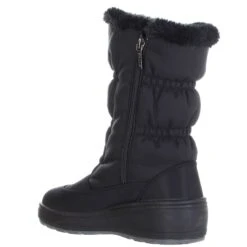 Snowcap 2 Black Winter Boot -Walking On A Cloud pajsnowcap201a