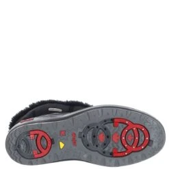 Snowcap 2 Black Winter Boot -Walking On A Cloud pajsnowcap201b