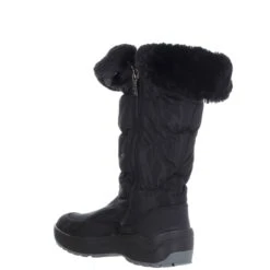 Varsovie Black Winter Boot -Walking On A Cloud pajvarsovie01b