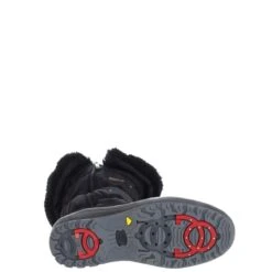 Varsovie Black Winter Boot -Walking On A Cloud pajvarsovie01c