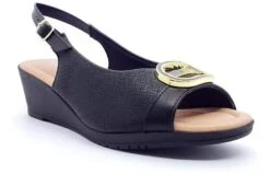 Sandal Black Black 14 Sandal Black Black -Walking On A Cloud pic163021w01e