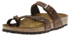 Birkenstock Mayari Habana Brown Oiled Leather Sandal