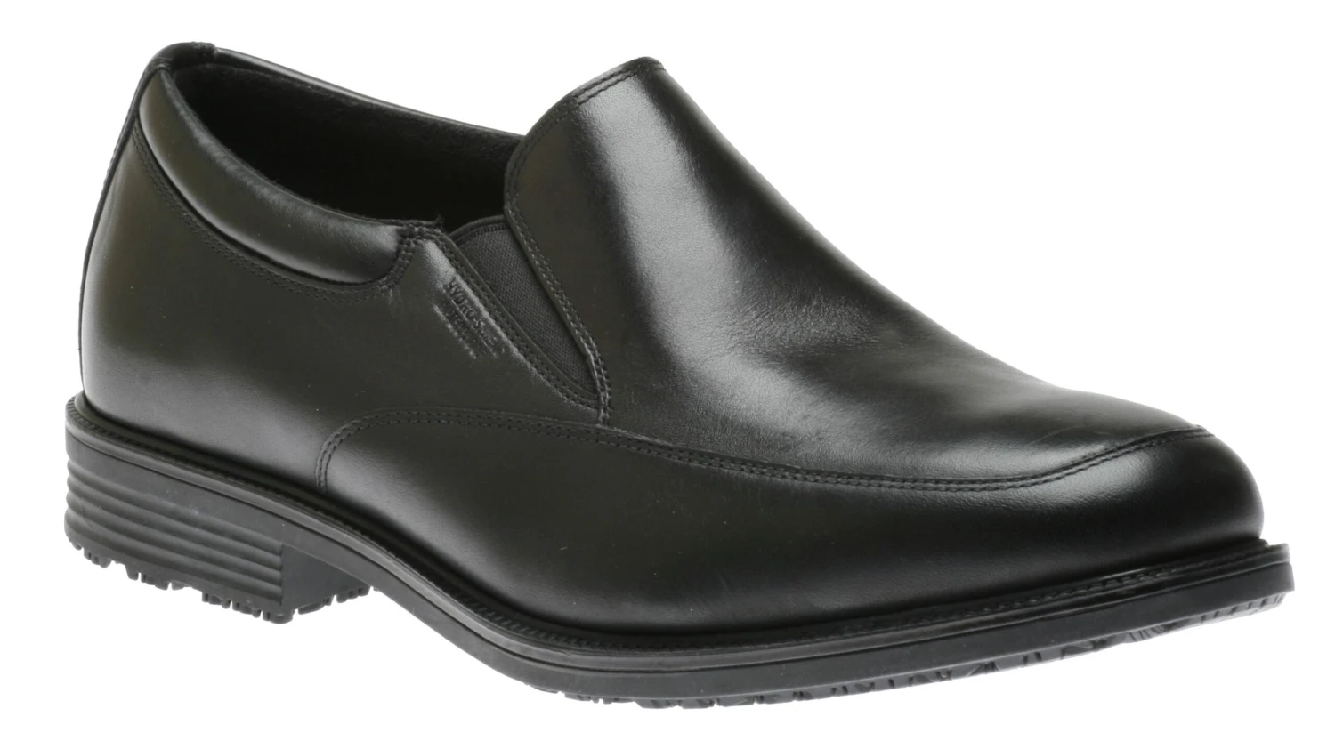 Rockport Essential Details Black Leather Waterproof Slip-On Dress Shoe 3 Rockport Essential Details Black Leather Waterproof Slip-On Dress Shoe