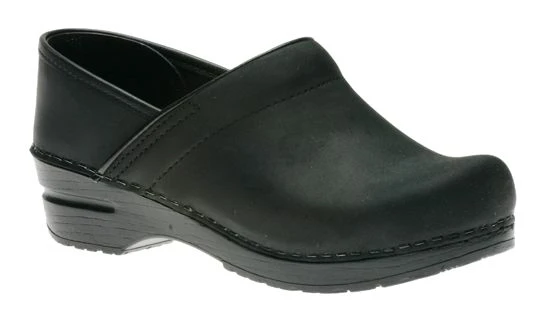 Dansko Professional Oiled Black Leather Clog 3 Dansko Professional Oiled Black Leather Clog