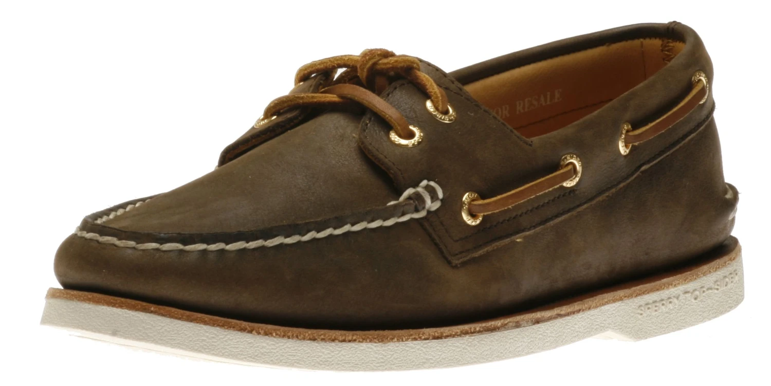 Sperry Men's Gold Cup Authentic Original Brown Leather Two Eye Boat Shoe 5 Sperry Men's Gold Cup Authentic Original Brown Leather Two Eye Boat Shoe - Image 3