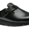 Mephisto Zaverio Unisex Black Leather Clog -Walking On A Cloud products3016 540x263 3014