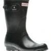 Hunter Women's Original Black Short Rain Boot -Walking On A Cloud products6484 1624x1968 99240