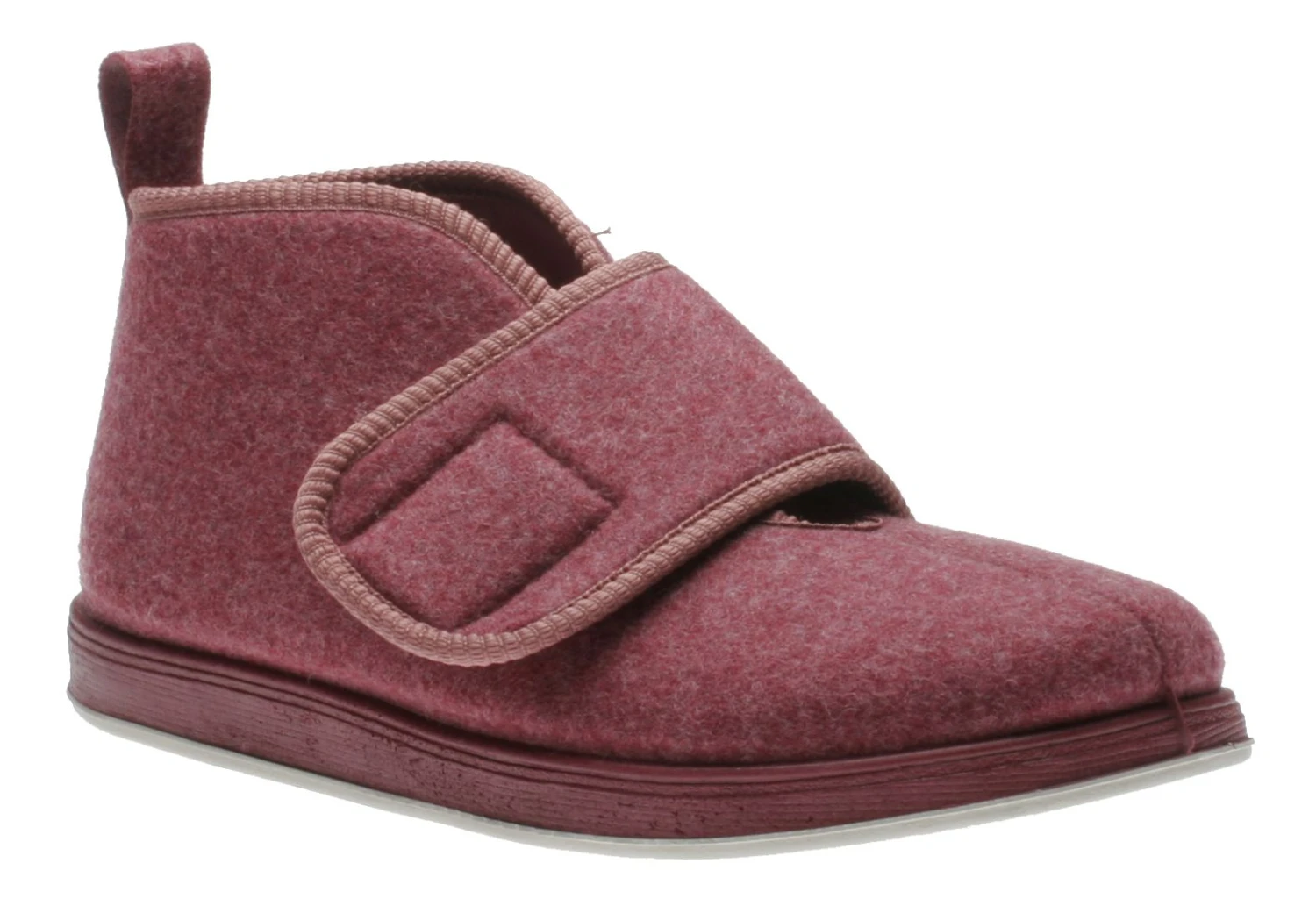 Comfortl Dusty Rose Wool Slipper 3 Comfortl Dusty Rose Wool Slipper