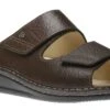 Finn Comfort Riad Men's Brown Leather Slide Sandal -Walking On A Cloud products9229 2090x1142 345099