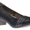 RELIFE R4037 Navy Silver Cutout Dress Pump -Walking On A Cloud rel2070206f03