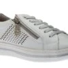 RELIFE R4042 White Silver Lace-Up Sneaker -Walking On A Cloud rel207030709