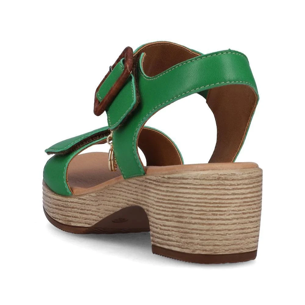 Remonte Lugano Sandal Green 5 Remonte Lugano Sandal Green - Image 3