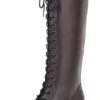 Remonte Cristallino Red Lace-Up Riding Boot -Walking On A Cloud remr657935 1