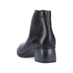 Remonte Odeon Black Leather Ankle Boot -Walking On A Cloud remr887000c