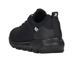 Sportec12 Black Slip-On Bungee Sneaker -Walking On A Cloud rev4040500c