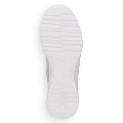 Knitup169 Grey Lace-Up Walking Shoe -Walking On A Cloud rev4070240j