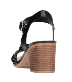 Remonte Talamon Black White Polka Dot Block Heel Sandal 7 Remonte Talamon Black White Polka Dot Block Heel Sandal -Walking On A Cloud ried215102c