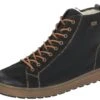 Remonte Columbo Black Leather Lace-Up Winter Boot -Walking On A Cloud ried447202 1