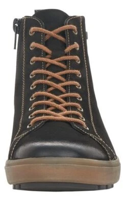 Remonte Columbo Black Leather Lace-Up Winter Boot 10 Remonte Columbo Black Leather Lace-Up Winter Boot -Walking On A Cloud ried447202b