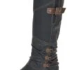 Remonte Mombasa Black Tall Boot -Walking On A Cloud ried807801 2