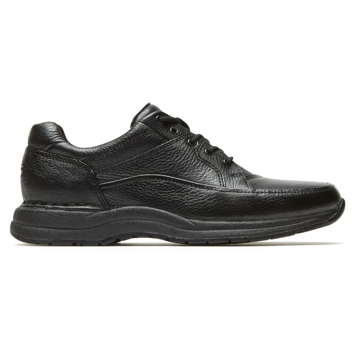 Rockport Edge Hill Black Leather Lace-Up Walking Shoe 4 Rockport Edge Hill Black Leather Lace-Up Walking Shoe - Image 2