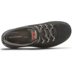 Rockport Fresh Explore Black Waterproof Lace-Up Sneaker -Walking On A Cloud rocfreshet21b