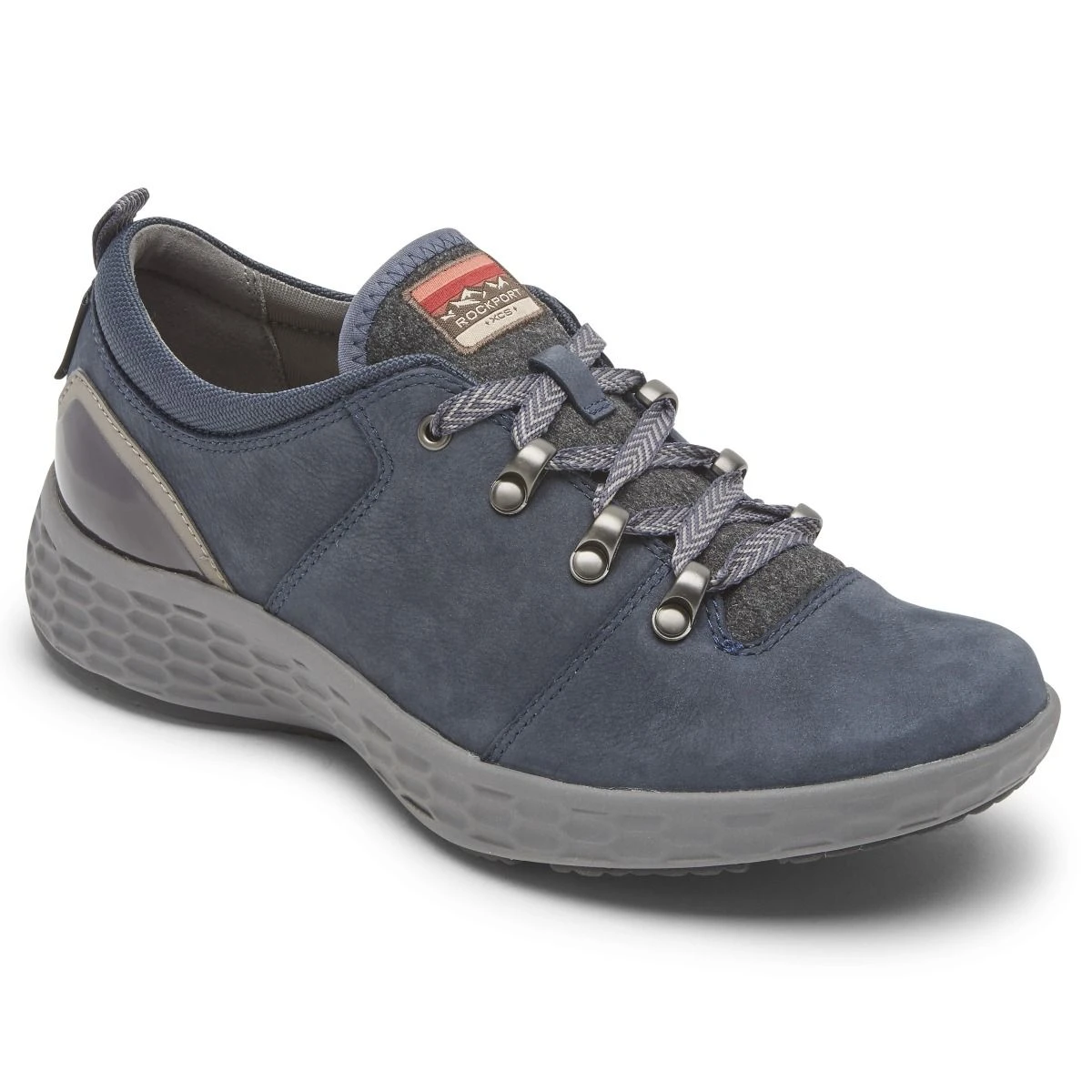 Rockport Fresh Explore Navy Blue Waterproof Lace-Up Sneaker 3 Rockport Fresh Explore Navy Blue Waterproof Lace-Up Sneaker