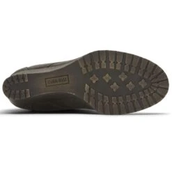 Rockport Lucinda Black Nubuck Leather Wedge Heel Chukka Boot -Walking On A Cloud roclucindacb21c