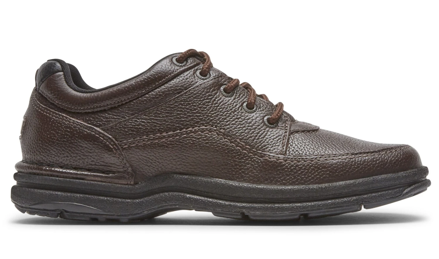 Rockport World Tour Classic Brown Leather Lace-Up Walking Shoe 5 Rockport World Tour Classic Brown Leather Lace-Up Walking Shoe - Image 3